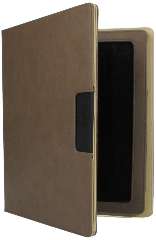 Cygnett Lavish Connect Bluetooth Folio Case for iPad 3, Sandstone - MAIN Cygnett Lavish Connect Bluetooth Folio Case for iPad 3