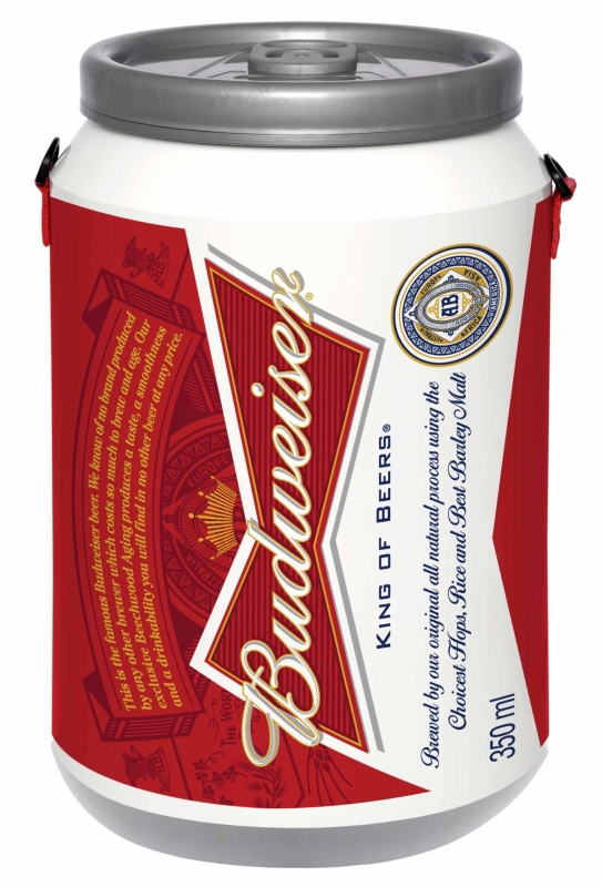 Budweiser Can Shaped Cooler with 24 Can Capacity Plus Ice - MAIN Can Shaped Cooler with 24 Can Capacity Plus Ice