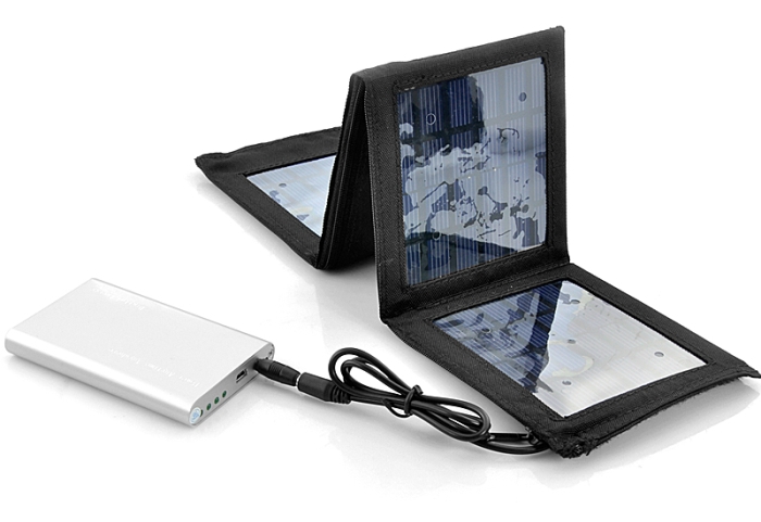 Portable Solar Charger and Battery 
