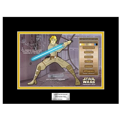 Star Wars Animated Luke Skywalker Character Key Star Wars Animated Luke Skywalker Character Key