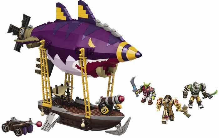 Mega Bloks World of Warcraft Goblin Zeppelin Ambush Mega Bloks World of Warcraft Goblin Zeppelin Ambush