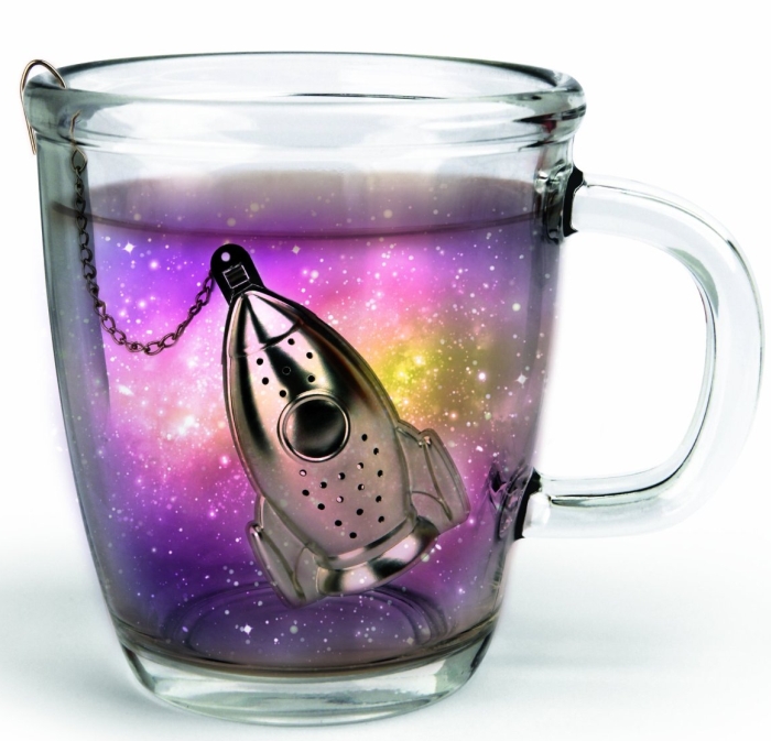 Rocket Tea Infuser and Drip Tray