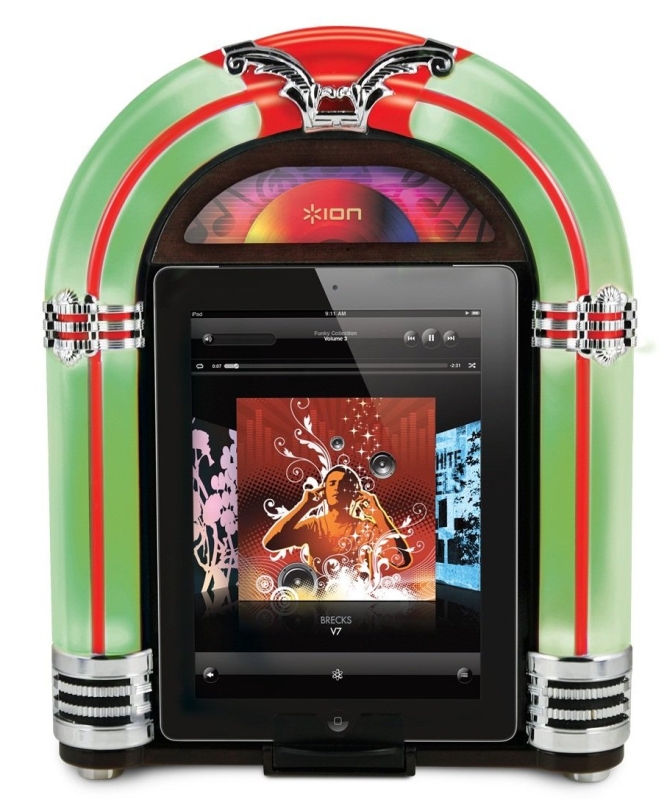 Ion Jukebox Dock iPad Speaker Ion Jukebox Dock iPad Speaker