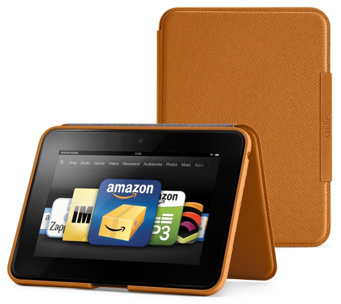 Amazon Kindle Fire HD 7' Standing Leather Case (will only fit Kindle Fire HD 7') Kindle Fire HD 7" Standing Leather Case