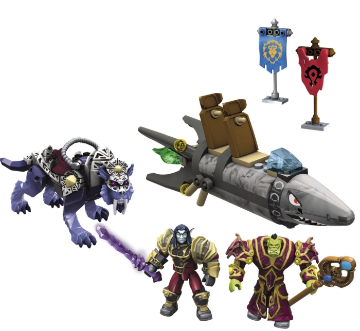 Mega Bloks World of Warcraft Barren Lands Chase Mega Bloks World of Warcraft Barren Lands Chase