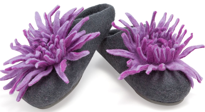 FELTED MUM SLIPPERS FELTED MUM SLIPPERS