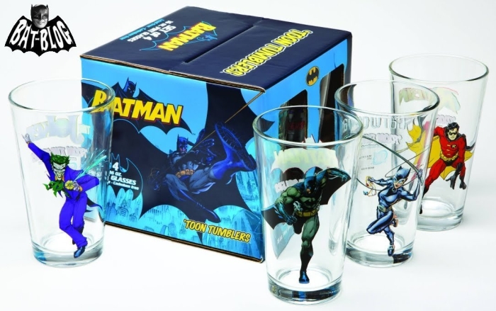 Batman Toon Tumblers Set of 4 Batman Toon Tumblers Set of 4