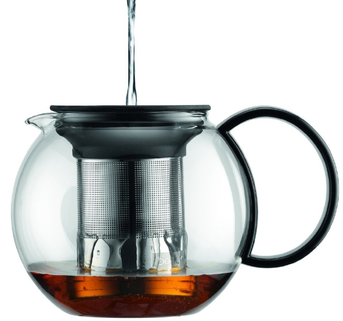 Glass Tea Press with Stainless Steel Filter Glass Tea Press with Stainless Steel Filter