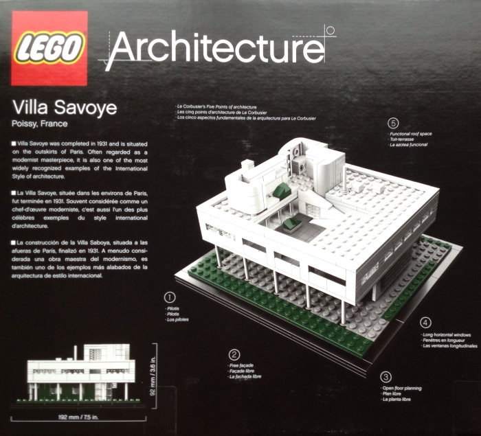 LEGO Architecture Villa Savoye 21014