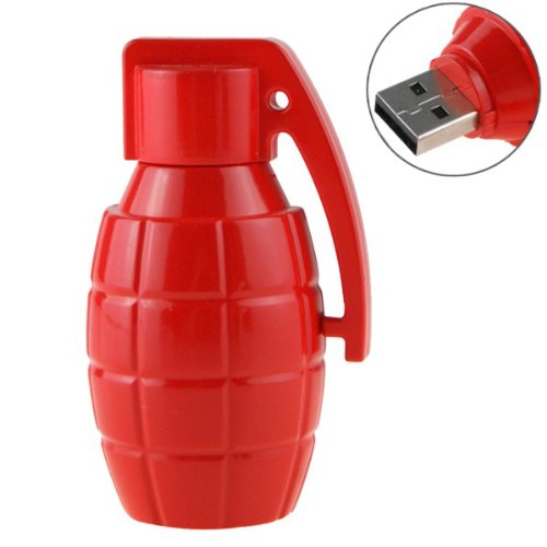 Grenade Shaped 16GB USB 2.0 Flash Memory U Disk