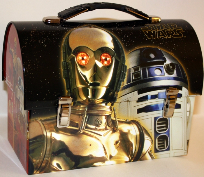 Star Wars R2-D2 Tin Dome Lunch Box Star Wars R2-D2 Tin Dome Lunch Box