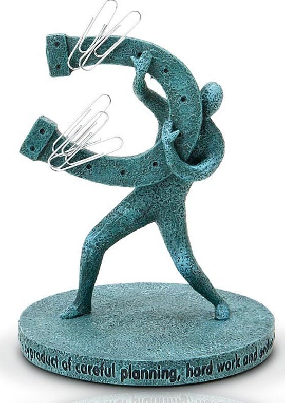 Success Paperclip Holder Success Paperclip Holder