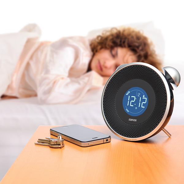 Tick Tock Bluetooth Alarm Clock Stereo