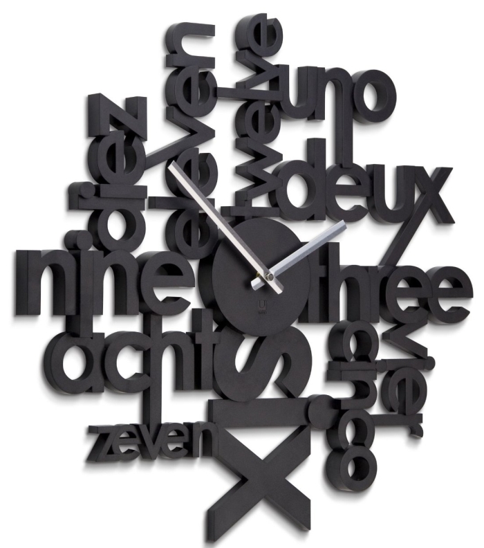 Umbra Lingua Wall Clock Umbra Lingua Wall Clock