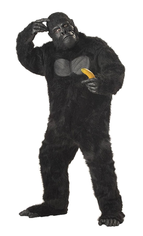 Costume Men's Adult-Gorilla Costume Men's Adult-Gorilla