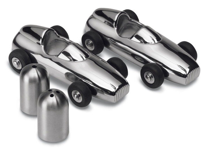 Salt and Pepper Shaker Racing Car