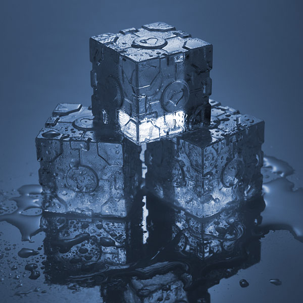 Portal 2 Companion Cube Ice Tray Portal 2 Companion Cube Ice Tray