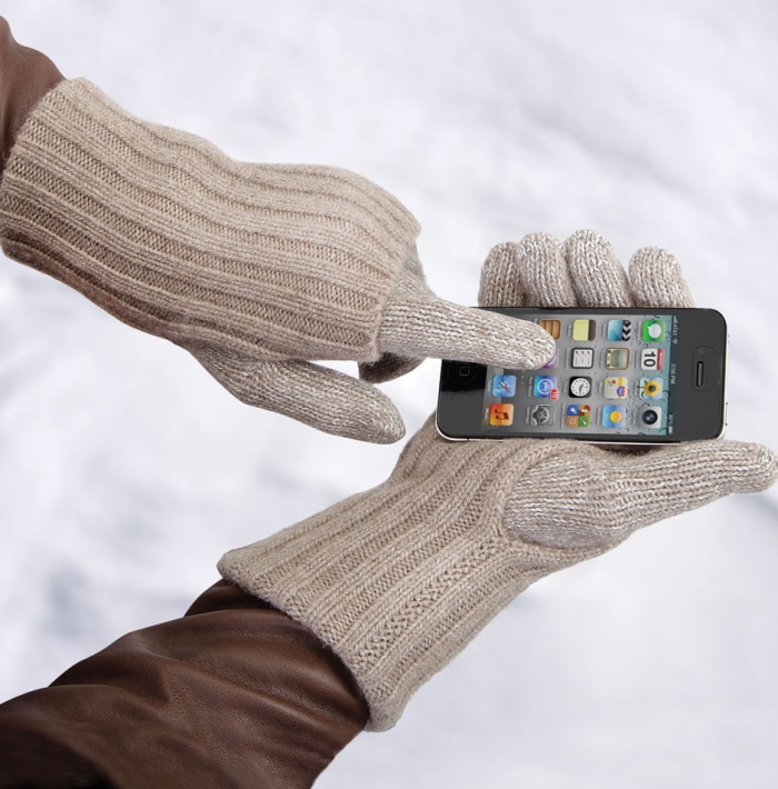 The Touchscreen Cashmere Gloves The Touchscreen Cashmere Gloves