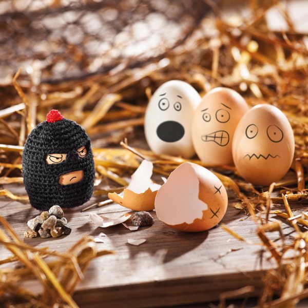  Egg Warmer Funky Eggs Egg-Bandit 