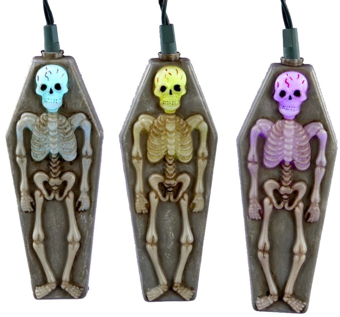Ghost with Tombstone Novelty Light Set