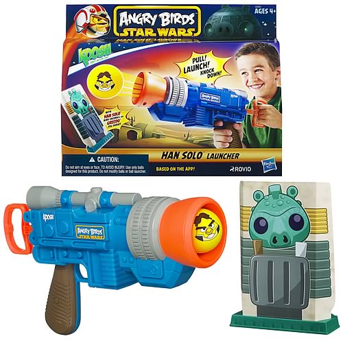Star Wars Angry Birds Koosh Han Solo Blaster Star Wars Angry Birds Koosh Han Solo Blaster