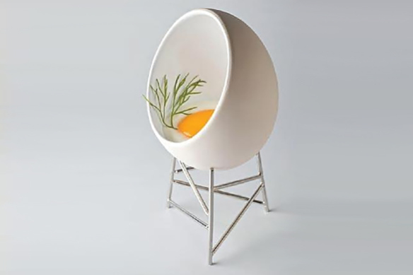 le-nid-egg-ramekin Alessi - Le Nid Ramequin for Cooking and Serving Eggs