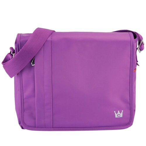 Mobile Messenger Bag (Purple) for iPad 4th Mobile Messenger Bag (Purple) for iPad 4th