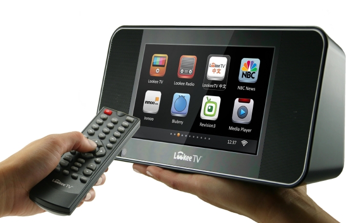 HD Internet TV & Internet Radio Desktop Player - LookeeTV 7' LCD - PT03 HD Internet TV & Internet Radio Desktop Player
