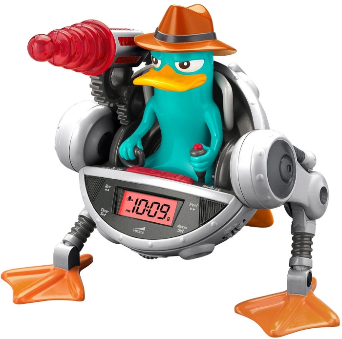 Phineas & Ferb Agent-P Snooze-inator Alarm Clock