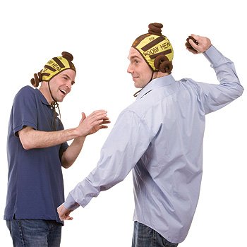 Jumpin' Banana Doody Head Velcro Cap Poo Flinging Game