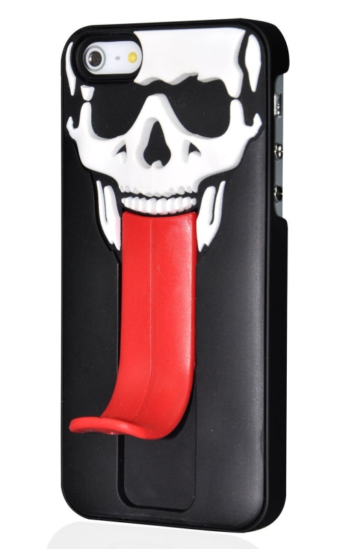 Apple iPhone 5 5g Silicone Kick Stand soft Rubber case