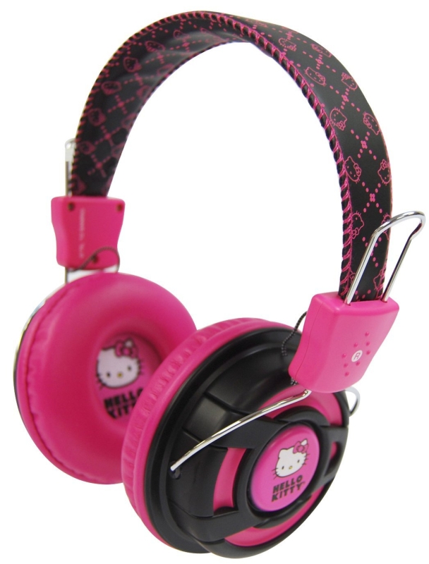 Hello Kitty Over the Ear Foldable Stereo Headphones Hello Kitty Over the Ear Foldable Stereo Headphones
