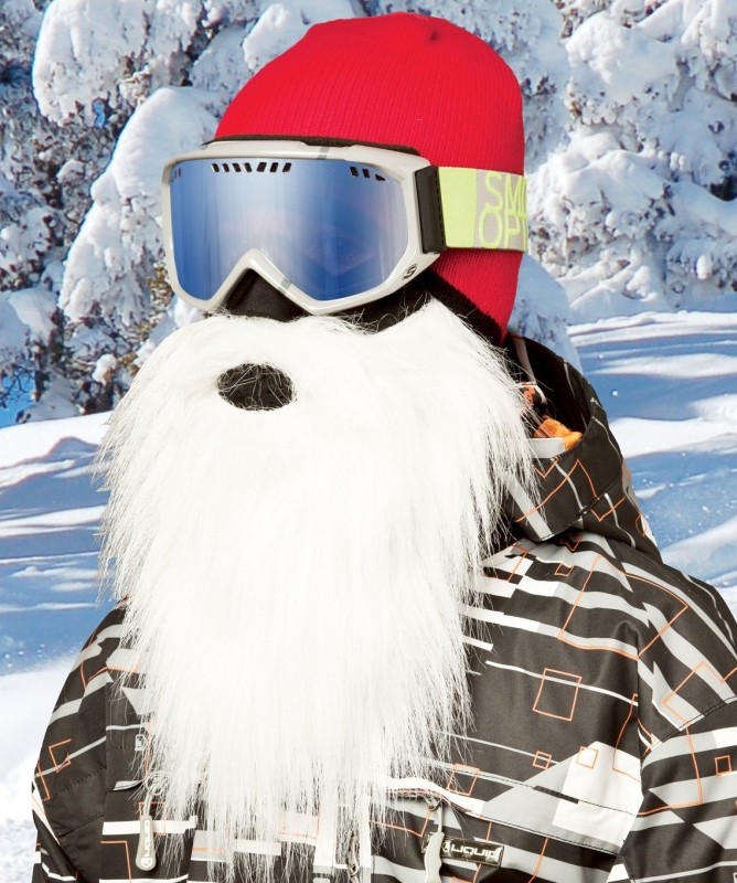 Amazon.com  Beardski Men's Santa White Mask - PT02