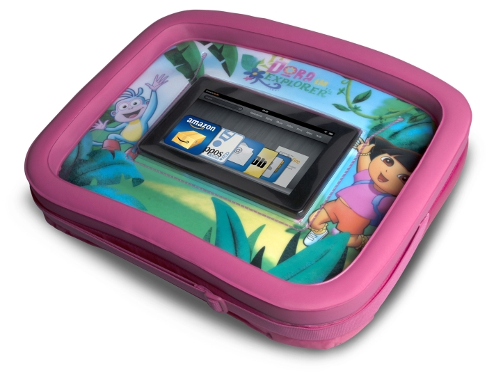 Amazon.com Dora the Explorer Universal Activity Tray for Kindle Fire - MAIN