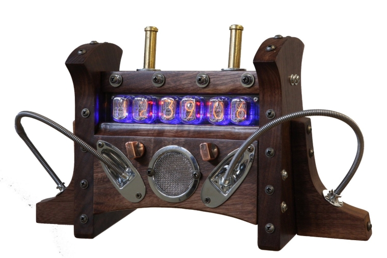 Steampunk Nixie Tube Clock