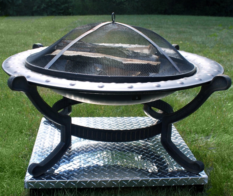 Deck Defender and Grass Guard – Fire Pit Heat Shield
