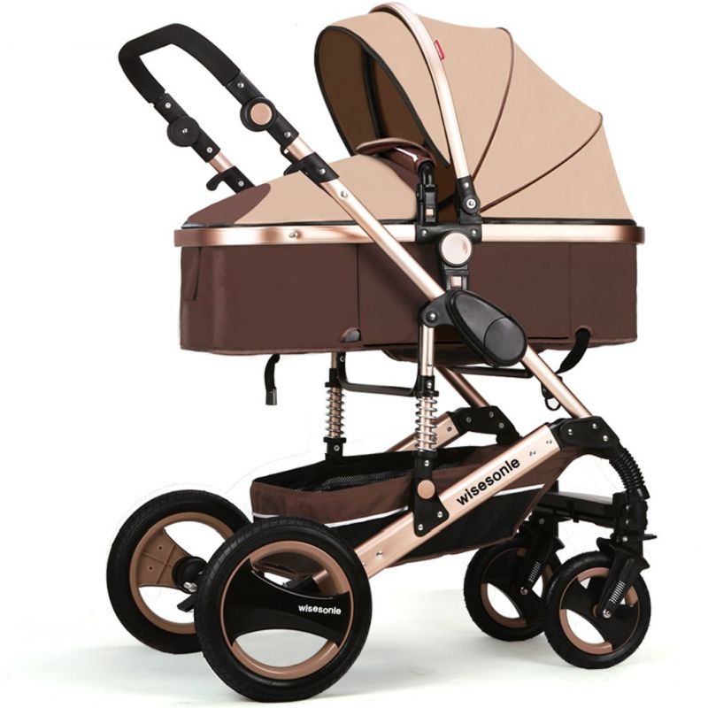 Luxury Newborn Baby Strollers Folding Baby