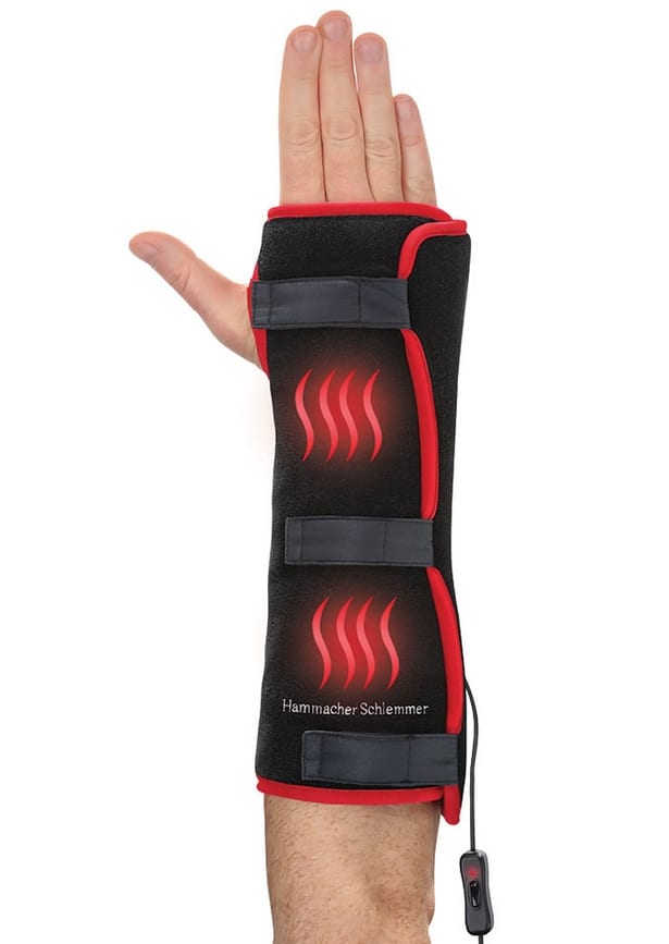 The Heated LED Wrist And Forearm Pain Reliever