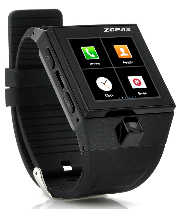 Android 4.0 Smart Phone Watch “ZGPAX S5” – 7 Gadgets