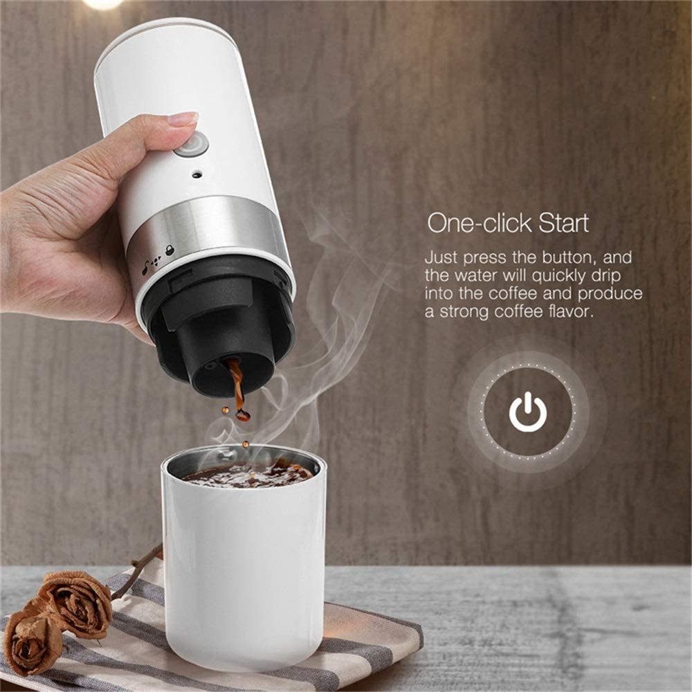 Mini Electric Portable Coffee Maker Espresso Handheld